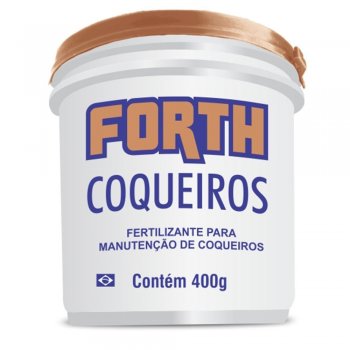 FERTILIZANTE FORTH PARA COQUEIROS 400 GR