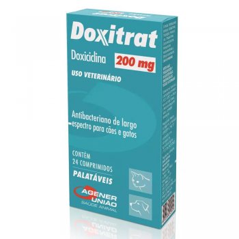 ANTIBACTERIANO DOXITRAT 200 MG 24 COMPRIMIDOS