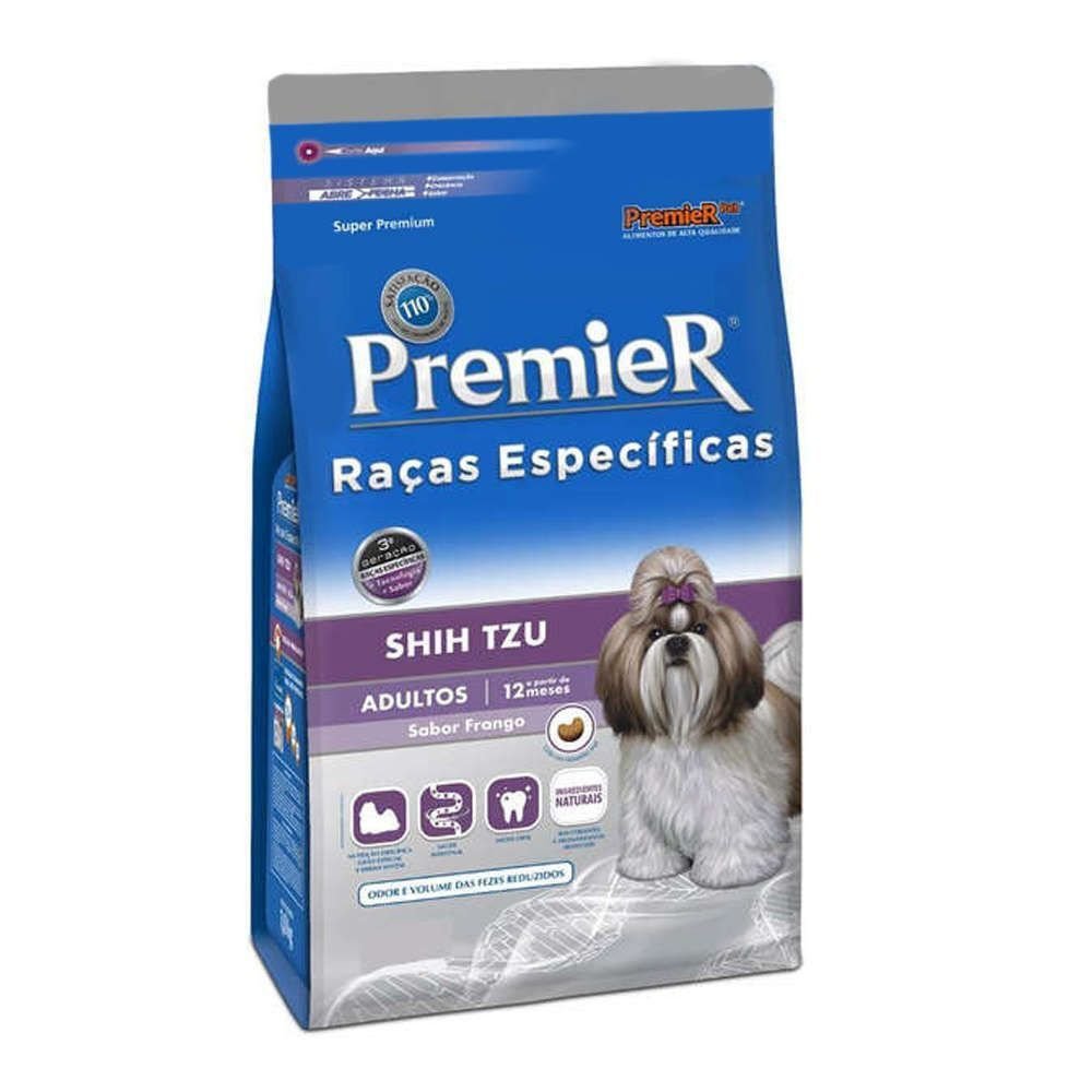 Barão Pet - cod: 12301 - RAÇÃO PREMIER SHIH TZU ADULTO 1 KG