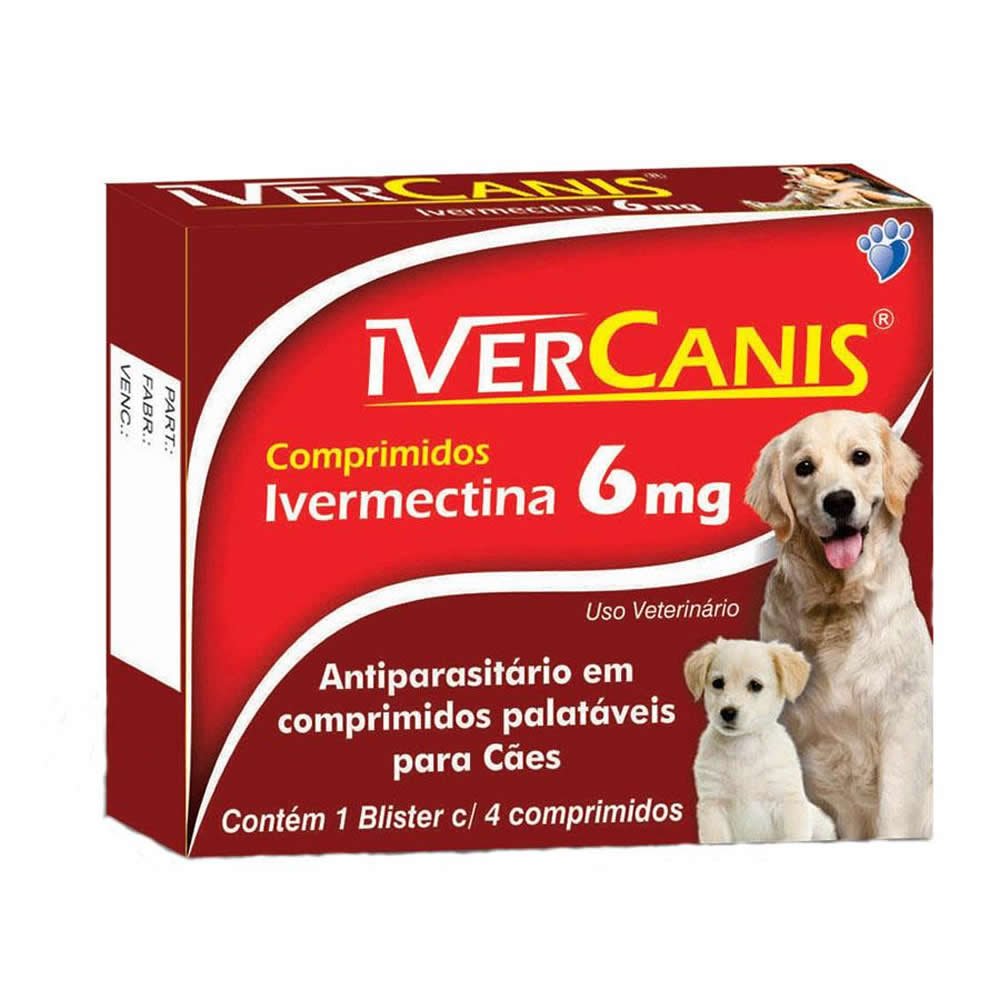 Ivercanis ivermectina 12mg